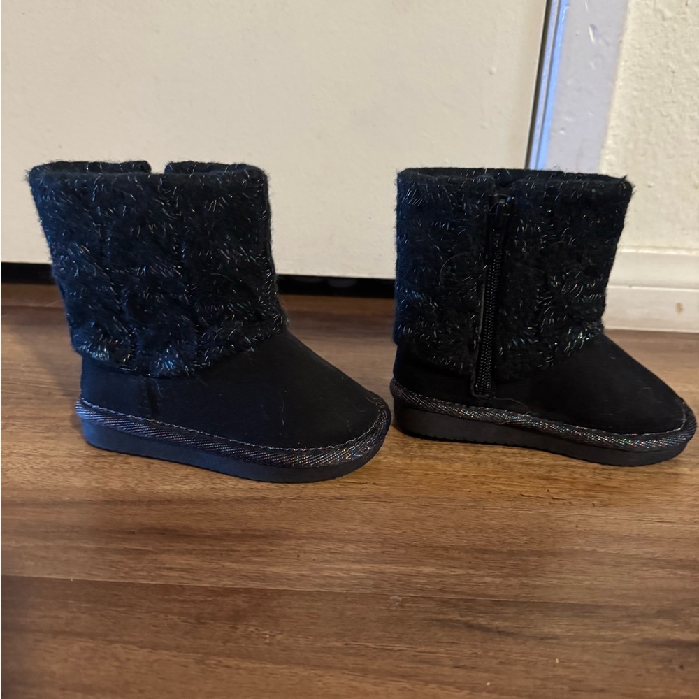 Kohl's Black Kids Boots